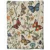 Butterfly Illustration Printed Pattern Blanket Soft Comfortable Flannel Warm Home Blanket Blanket Gift Blanket