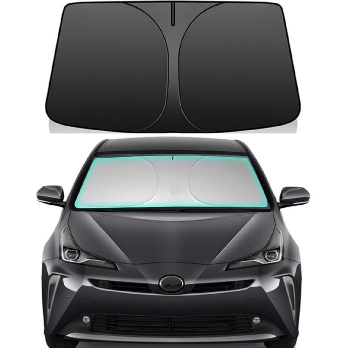 Windshield Sun Shade for -2025 Chevrolet/Chevy Blazer 240T Double-Layer Foldable Car Front Window Sunshade Accessories 240 T Sun Visor Protector