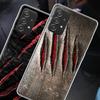 Fierce Beast Claws Scratch Marks Phone Case for Samsung A54 A57 A37 A17 A14 A15 A12 A24 A34 A55 A35 A25 A52S A07 A05S A04S A22 A