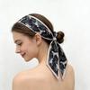 1Pc Silk Scarf Versatile Long Gift Ponytail Ribbon Temperament Bag Straps Soft Printed