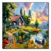 DIY Plná kulatá/čtvercová vrtačka Krajina Diamantová malba 5D Venkovská scenérie Domácí dekorace Umělecké řemeslo Kamínky Sada pro křížkovou výšivku