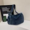 Men's Denim Bag Women's Large Capacity Lightweight Messenger Bag Student School Bag Crossbody Bag