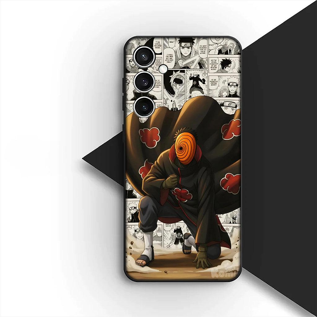 Cover for Samsung Galaxy A35 A36 A55 A26 A05 A06 A14 A50 A51 A53 A54 A12 A13 A23 Case Obito Uchiha Tobi Akatsuki Sasuke Narutos