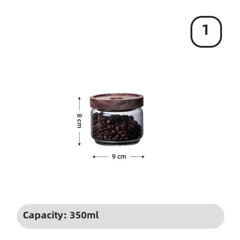 

Glass Jars With Airtight Lids Candy Jars Food Storage Containers With Bamboo Lids Clear Jars ModernKitchen & Pantry Organization