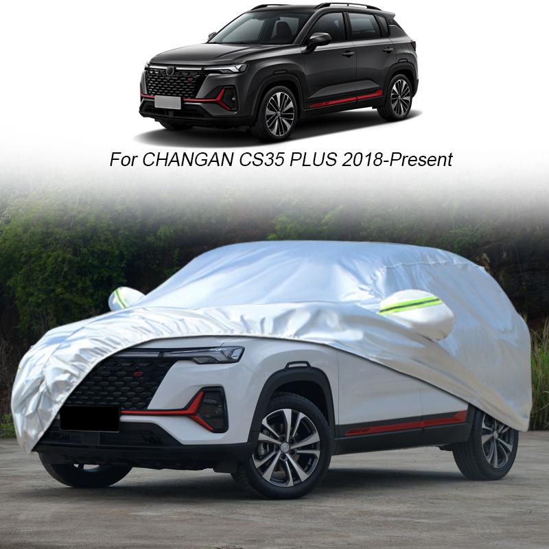 Full Car Cover Rain Frost Snow Dust Waterproof Protect For CHANGAN CS15 CS35 PLUS CS75 PLUS CS55 PLUS CS85 CS95 Anti UV Accessory