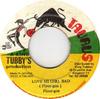 7inch Record FLOURGON  Love Mi Girl Bad NONE Taurus Jamaica Reggae Ska  Dub Used