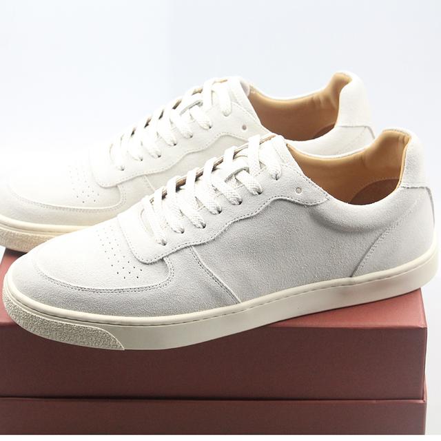 

Кожаная повседневная мужская обувь высокого качества, осенне-зимняя мужская обувь на шнуровке в стиле ретро из воловьей кожи 38 серебряный