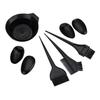 Professional Hair Coloring Kit with Mixing Bowl Brush Comb and Ear Covers for Home and Salon