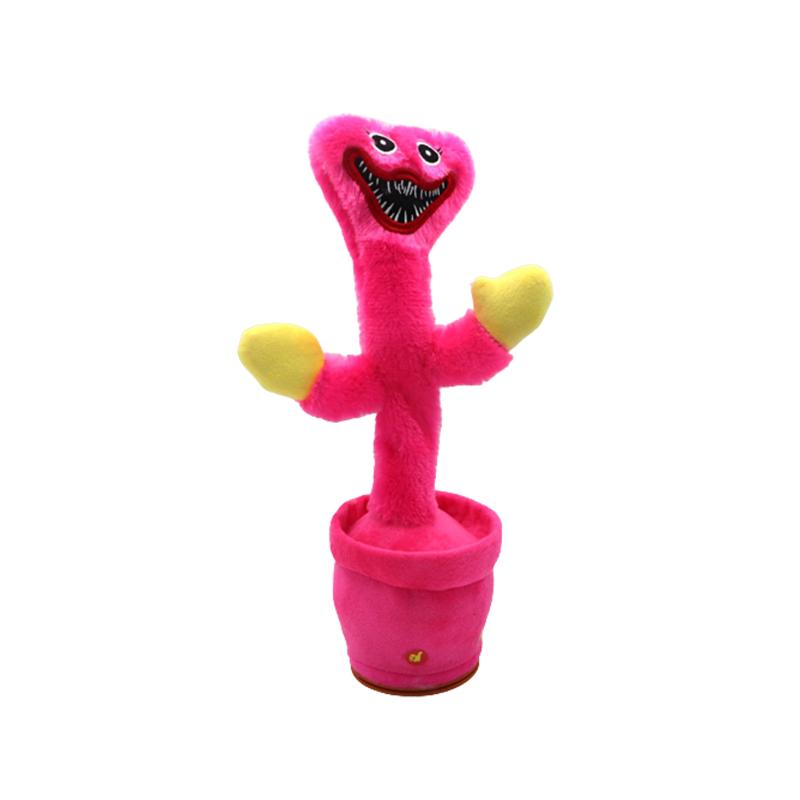 Poppy Huggy Playtime Wuggy Dancing Speaking Cactus Interactive Dance Toy Plush