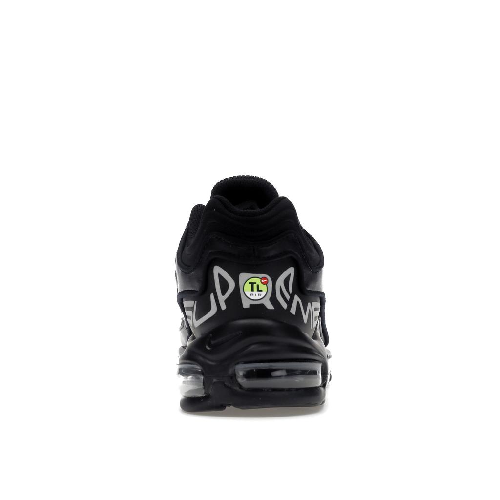 Nike Supreme x Air Max 98 TL SP Black Men Sneakers Metallic-Silver DR1033-001