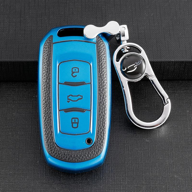 Geely Boyue Key Case for 16/18 Models, Boyue PRO Key Bag with Buckle for Men and Women