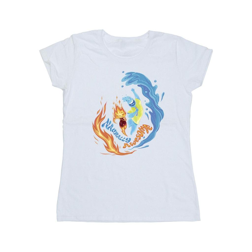 Elemental Womens/Ladies Naturally Awesome Cotton T-Shirt