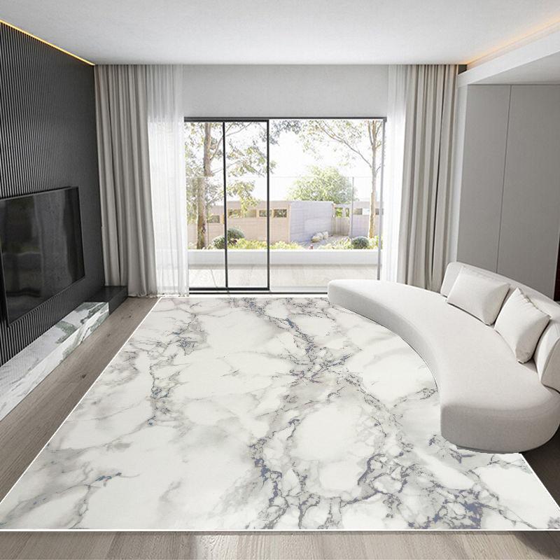 

Luxury Marble Carpets for Living Room Gold Home Decor Washable Floor Mat Tapis 60x90cm