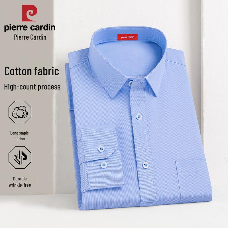 Pierre Cardin Men's Easy-Care Long-Sleeve Business Shirt
