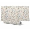 Desk Mat With Graphics For Home And Office Floral Vintage Pattern 120X60 Cm
