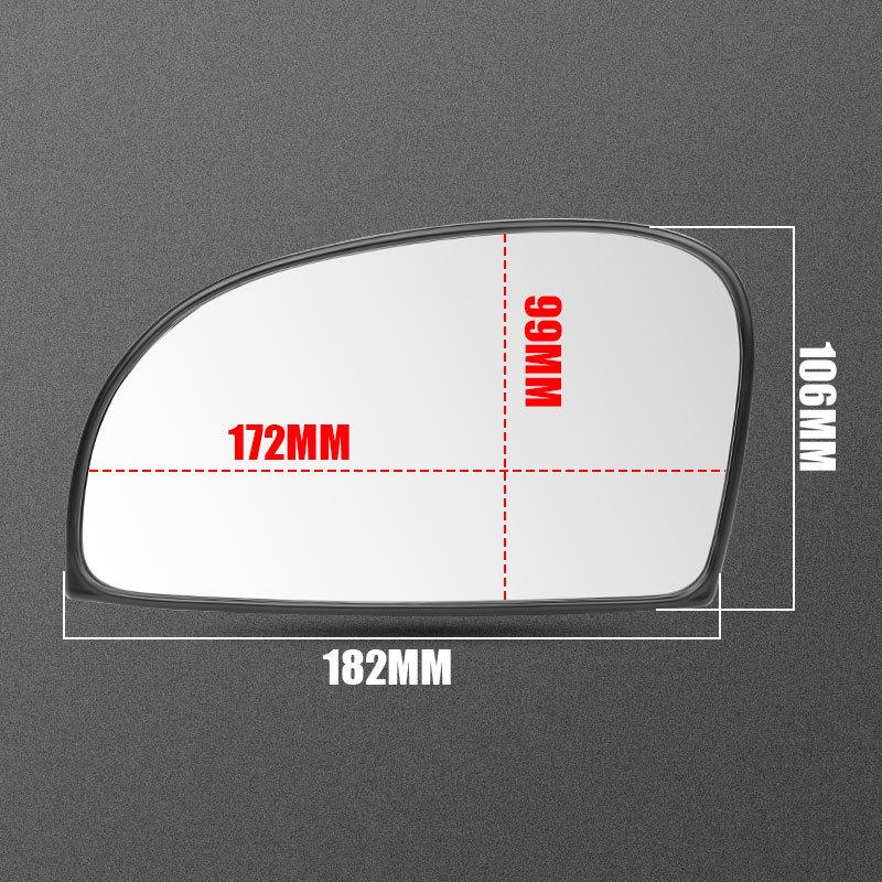 Left/Right Side Mirror Glass With Backing Plate For HYUNDAI GETZ 2003 2004 2005 2006 2007 2008 2009 2010 2011 Replacement Part