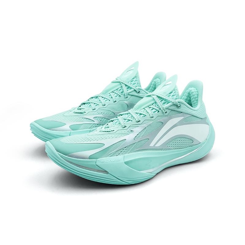 Li Ning Sonic 13v2 Fabric Cushioning Slip Resistant Abrasion Resistant Breathable Rebound Low Top BOOM Technology ABAV075-15