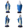 Statua di Maria Resina Vergine Maria Ornamenti Religiosi Figurine Religiose Cristiane per Decorazione Domestica