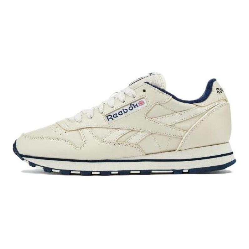 Reebok Classic Leather Vintage 'Beige Navy' 100033724