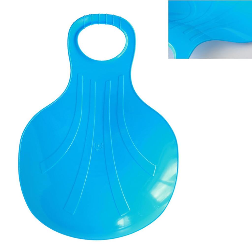 Foldable Slide Pad - A versatile snow sled slide for adults and children to enjoy in grassy fields and snow (Blue)