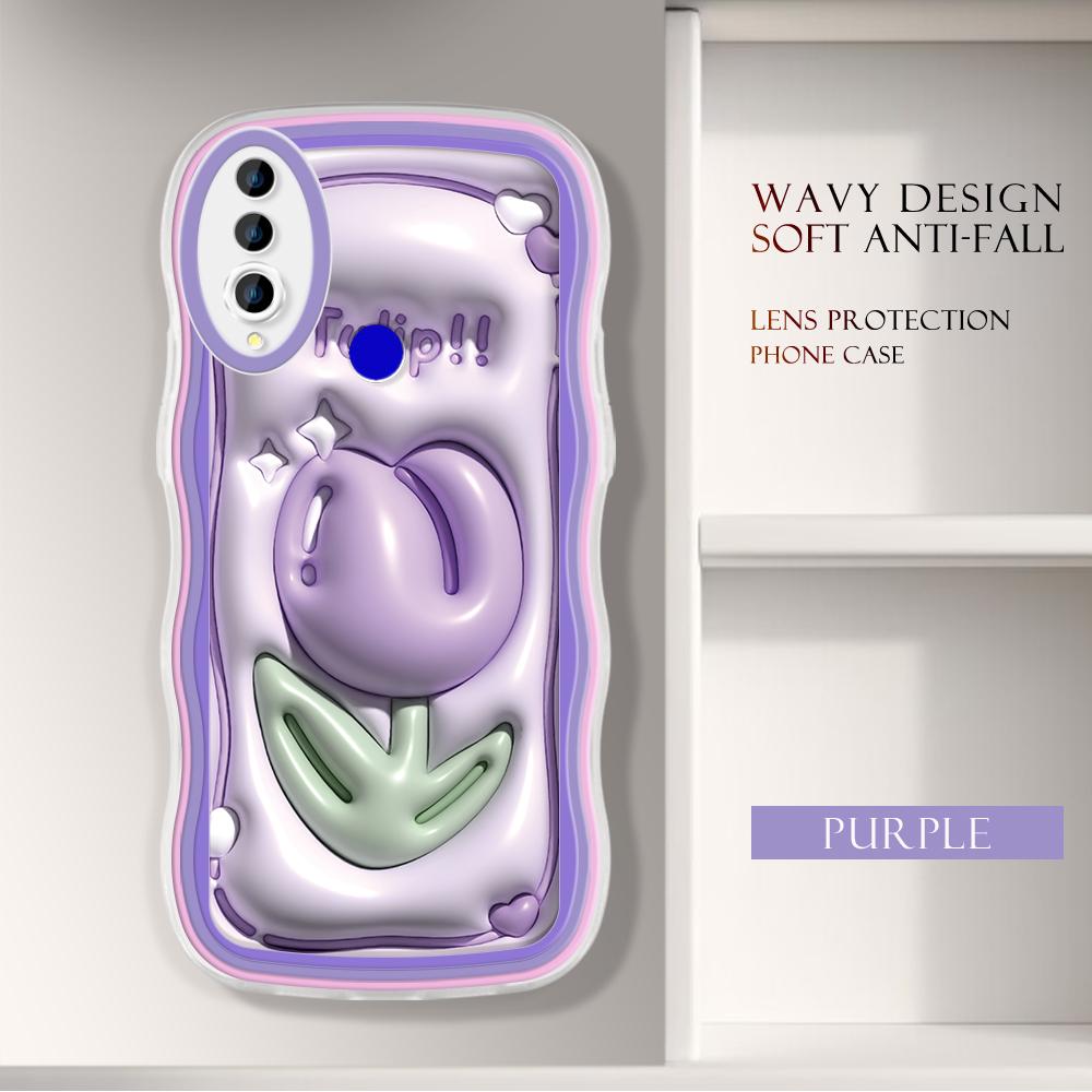 

Модный мягкий волнистый чехол для телефона с мультяшным узором, защита камеры, противоударный чехол для мобильного телефона Huawei Honor iPhone Infinix Tecno Itel iPhone 7