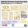 Ryefield Models 1/35 Scale US Marine Corps M1A1 FEP Abrams with Dozer Blade Plastic Model Kit RFM5048