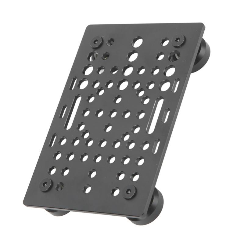 Gantry Plate Aluminum High Strength Gantry Board Black Anodized 3D Printer Linear Universal Guide For Milling Machine Board