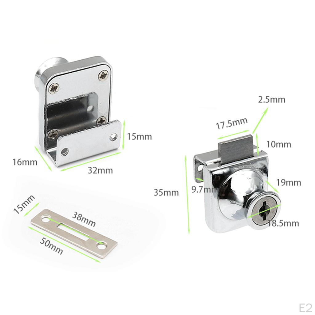 Door Cabinet Mailbox Postbox Drawer Cupboard Lock