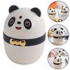 Compact Panda Design Toothpick Dispenser Detachable Cleaning Mechanism