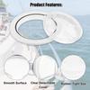 uxcell 4" Boat Hatch Round Inspection Deck Plate Marine Access Hatch with Removable Transparent