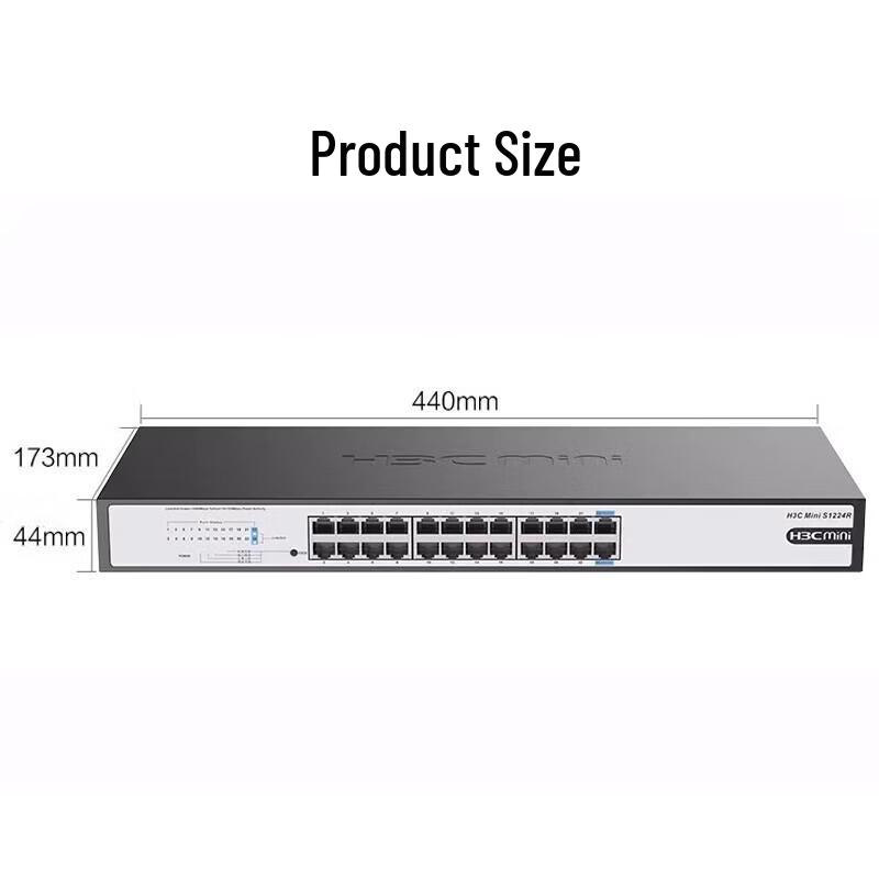 H3C Mini Series Gigabit Unmanaged Enterprise Switch S1224R
