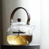 Borosilicate Glass Teapot Travel Wedding Japanese Art Kettle Teapot with Infuser Beauty Health Samovar Tetras Drinkware