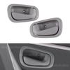 Car Interior Door Handle Gray Inner Door Open Handles for Toyota Corolla Geo Prizm 1998 1999 2000 2001 2002 69206-02050