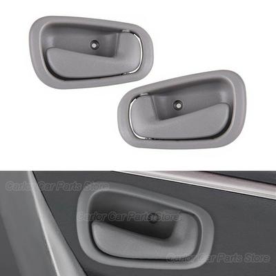 Car Interior Door Handle Gray Inner Door Open Handles for Toyota Corolla Geo Prizm 1998 1999 2000 2001 2002 69206-02050