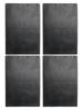 Tool Parts Base Plate Pad 4 Round Mounting Holes Belt Sander Power Tool Accessories Rubber 165x110mm Backing Sheet