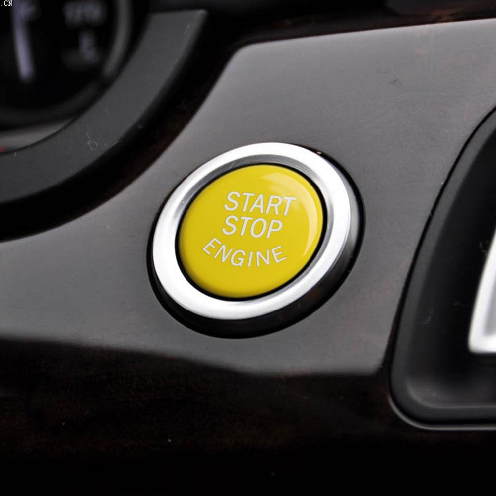Car Engine START Button Replace Cover STOP Switch Accessories Key Decor For E Chassis Key E90E60E70 Three Series Five Series X3
