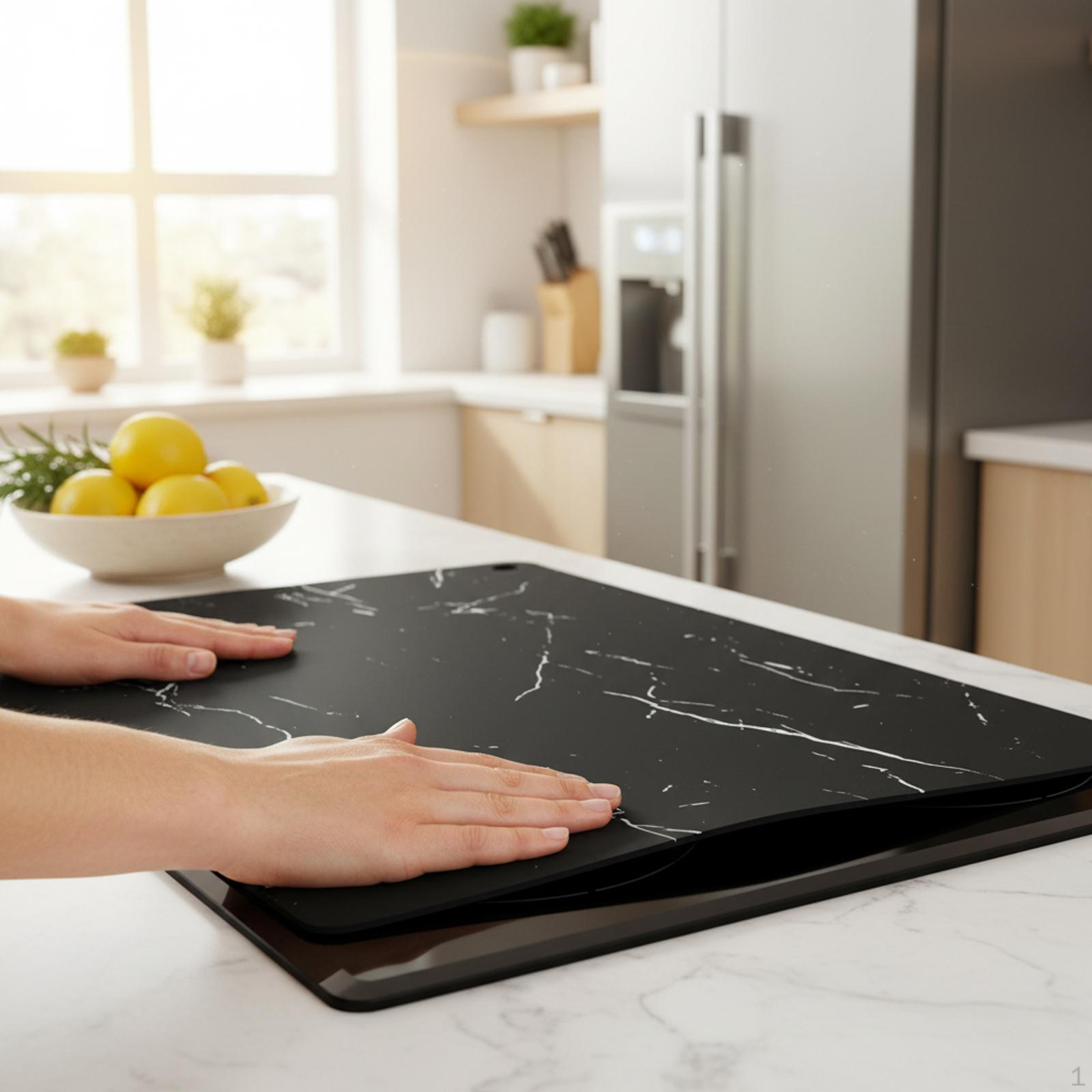 Induction Cooktop Mat Heat Resistant Non Slip Kitchen Gadgets Silicone Mats Scratch