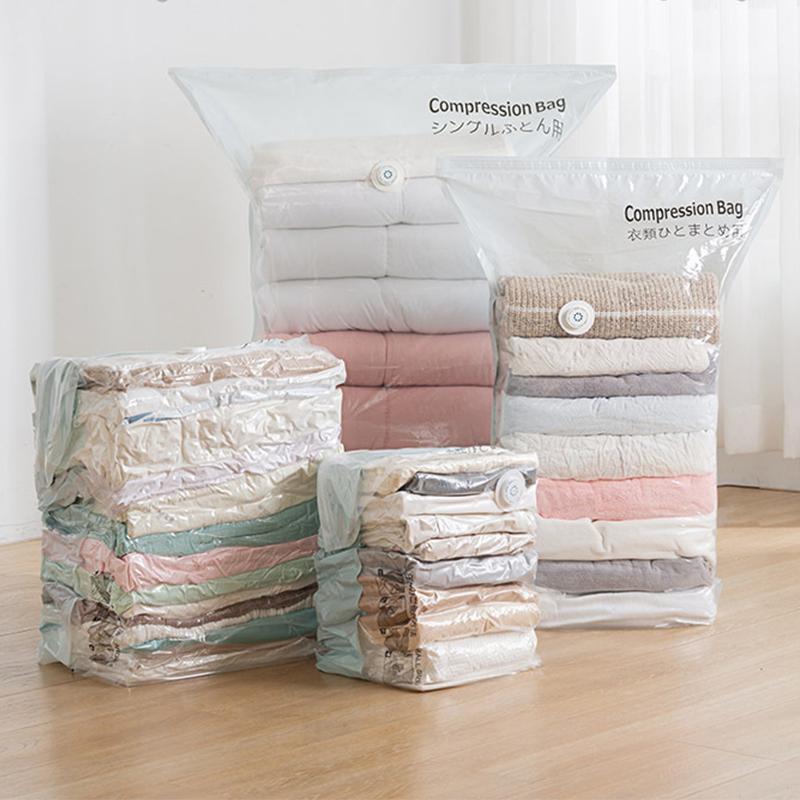 Chłopcy Dziewczynki Domowe Przechowywanie Torba Gruby Pyłoszczelny Pakowanie Oszczędność Miejsca Torba do Przechowywania Kołdra Odzież Bardzo Duża Pompka Ręczna Uroczy Kreskówkowy Próżniowa