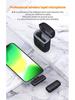 J13 Wireless Lavalier Microphone with Charging Case for Live Broadcasts & Recordings