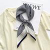 Korean Version of Spring and Autumn New Style Mulberry Silk Square Scarf for Women's Dual-purpose Decorative Professional Scarf Gift Scarf