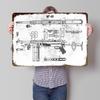 Mp  Printed Poster Customized Wall Art Retro Vintage Metal Tin Signs for Home and Decoration Gaming Living Room Decorations