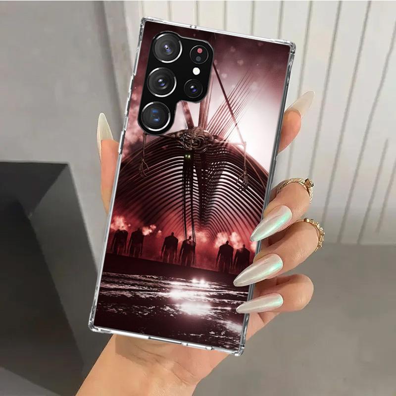 Attack Anime Phone Case for Samsung Galaxy S26 S24 S23 Ultra S25 Edge S22 S21 Plus S20 FE + Soft Print Shell Funda Galaxy S25 S2
