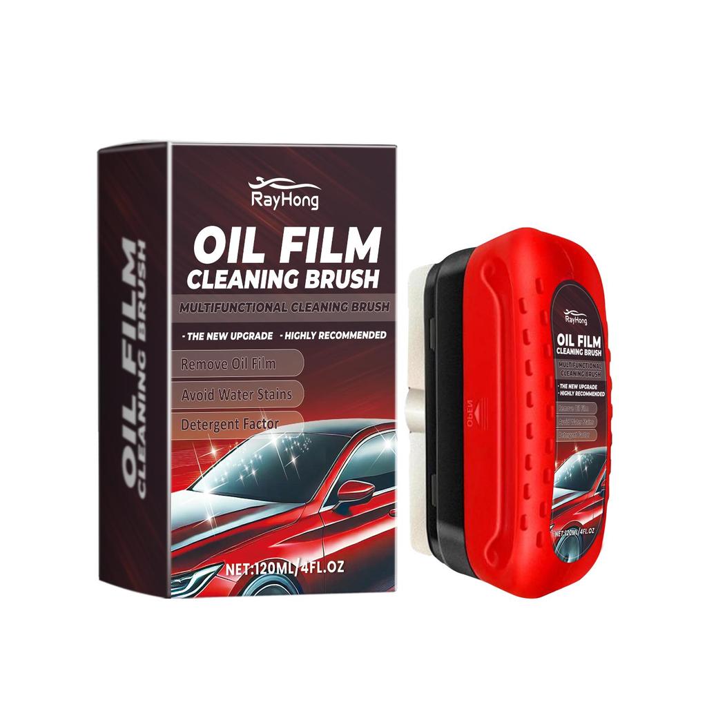 Rayhong windshield oil film cleaning cream gently removes stains on the surface of the car window, household car glass care agent 1pc