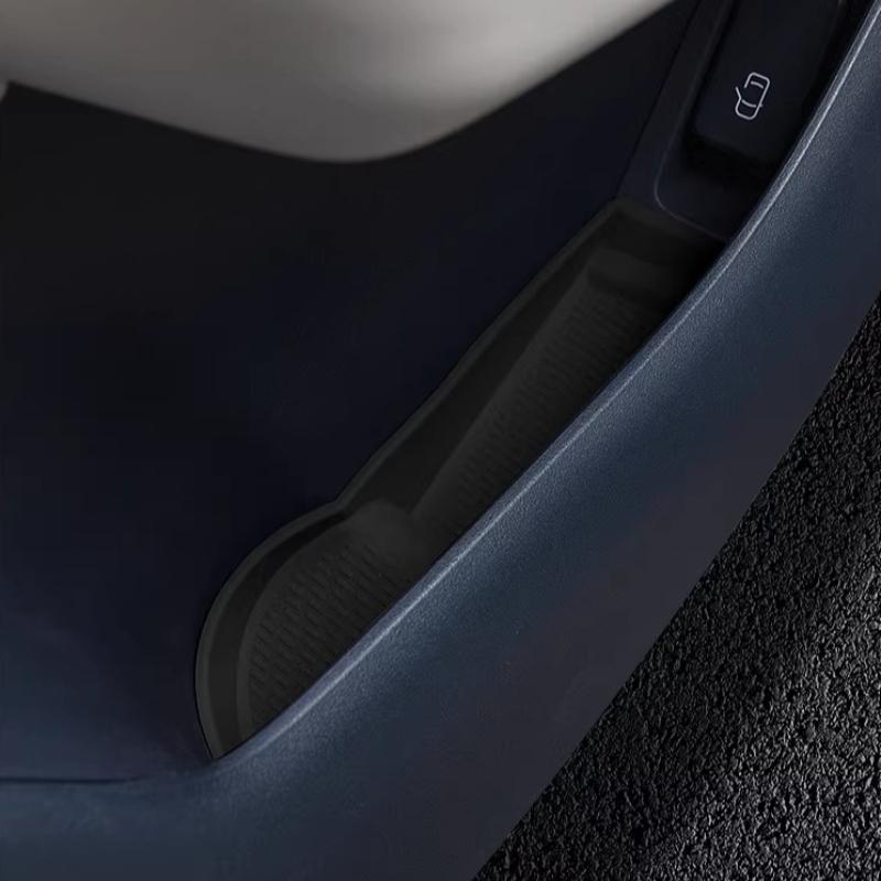 For ZEEKR 001 2024-2026 Car Door Storage Box Silicone Storage Box Under The Door Car Interior Accessories