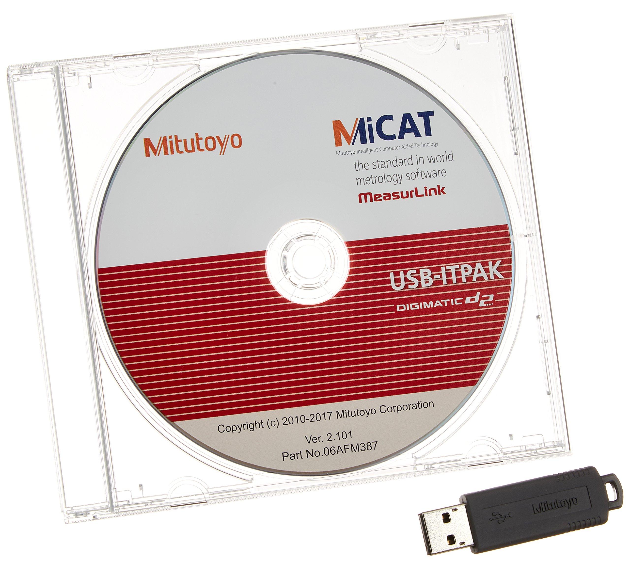 

Mitutoyo Measurement Data Collection Software 06AFM386 USB-ITPAK/V2.1