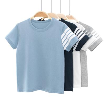 Barnkläder Pojkars Kortärmade T-shirts Babykläder Sommar Barnkläder