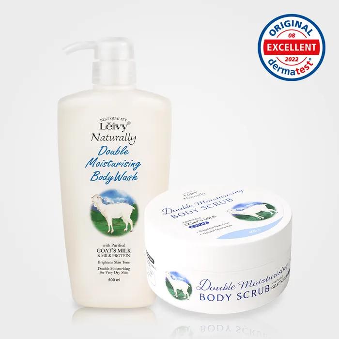 

Скраб для тела с козьим молоком 400 г + Гель для душа с козьим молоком 500 мл