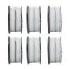 6pcs Weeder Replacement Spool 38.6ft 0.06in String Trimmer Replacement Spool for DF065