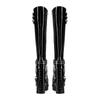 14.5cm Slim Fit Women Thigh High Boots Rivets Chains Platform Thick High Heels Boots Full Zip Shoes Woman Big Size 41 44 47