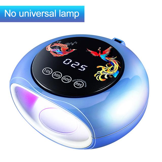 

Новейшая лампа для ногтей с красным светом 660 нм для защиты кожи, лампы для отверждения ногтей для дома и салона, умная светодиодная сушилка для ногтей для гель-лака синий